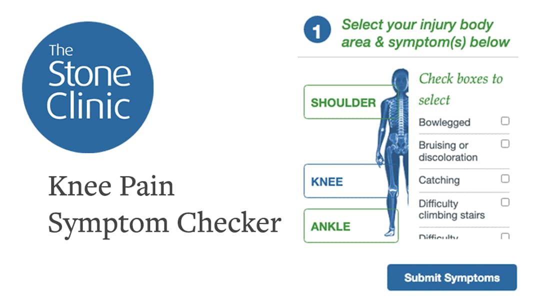 Knee Pain Symptom Checker Online Knee Injury Self Diagnosis Tool